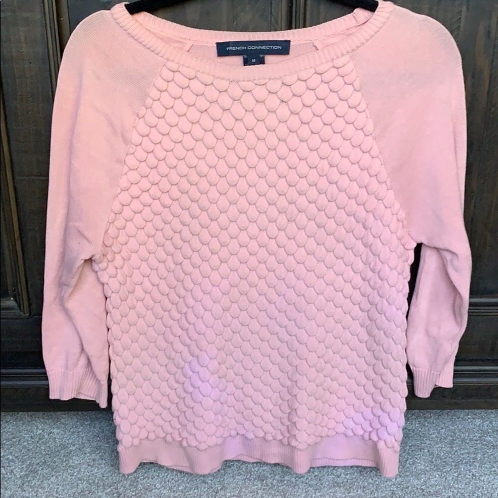 French Connection pink sweater M